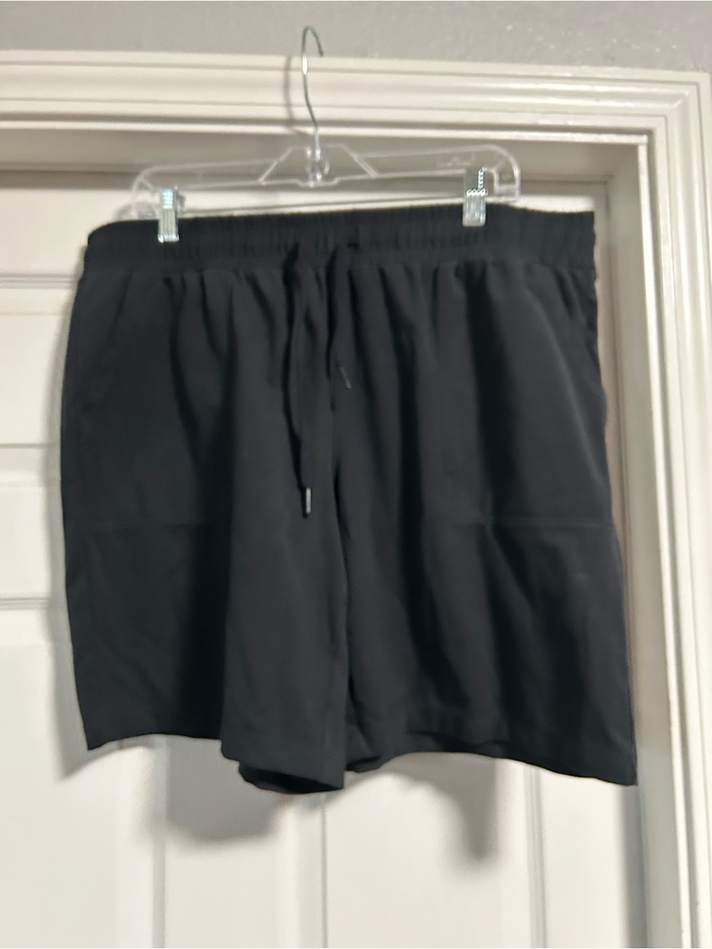 Mondetta Women’s Black Athletic Drawstring Shorts